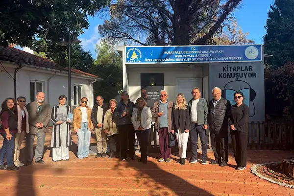 Muratpaşa’da “Kitaplar Konuşuyor” projesine yazarlar konuk oldu
