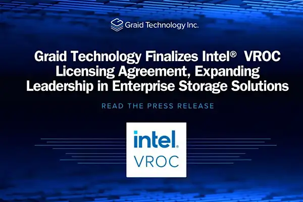 Graid Technology, Intel VROC lisans anlaşmasını tamamladı