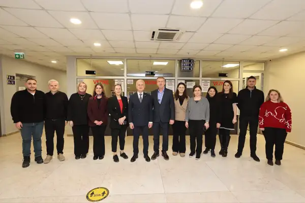 Başkan Çalık, belediye çalışanlarıyla bir araya geldi