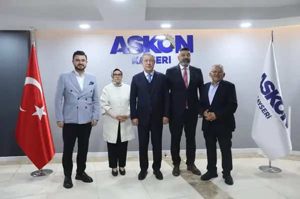 Büyükkılıç ve Akar’dan ASKON Kayseri Şubesi’ne ziyaret