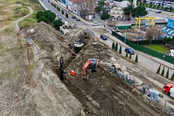 Atakum Atık Su Kolektör Hattı Projesi’nde sona yaklaşıldı