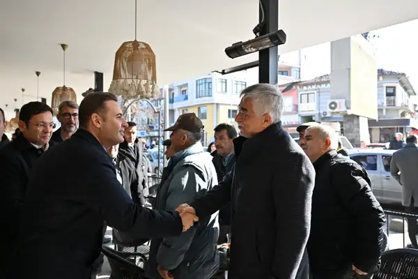 Başkan Akın'dan Sındırgı ziyareti