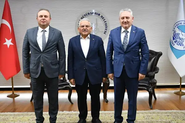 Büyükkılıç, Yıldız ve Saklav'ı ağırladı