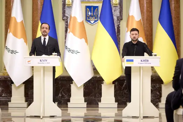 Zelenski, Güney Kıbrıs Cumhurbaşkanı Hristodulidis ile görüştü