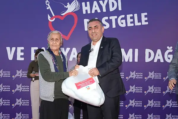 Adana’da balıkçılara ip ağ ve fanya takımı desteği 