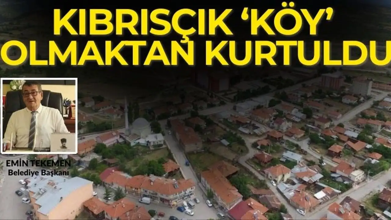 Bolu'nun Kıbrısçık ilçesi 