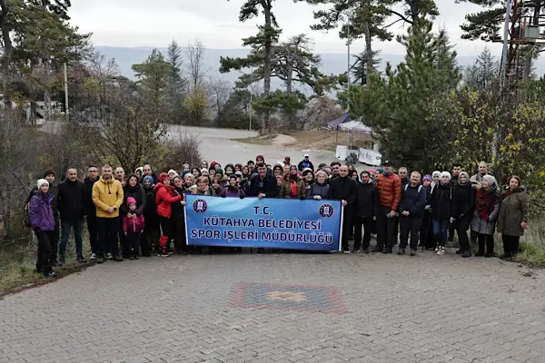 Kütahya’da doğa yürüyüşü etkinliği düzenlendi