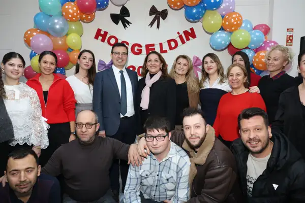 Nilüfer Bizim Ev Merkezi'nde yılbaşı kutlaması