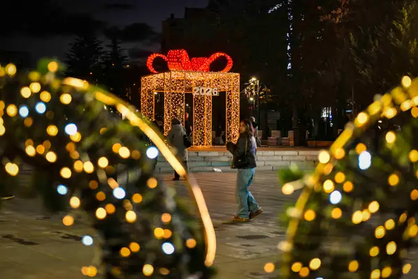 Kızılay Meydanı’nda yeni yıl coşkusu