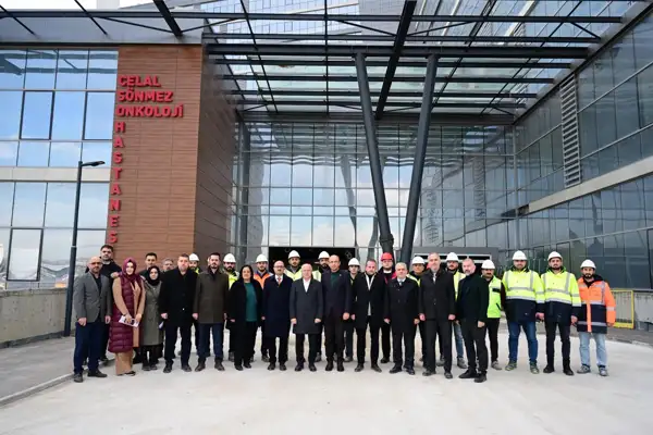 Ali Osman Sönmez Devlet Hastanesi'nde inşa çalışmaları hızlandırıldı