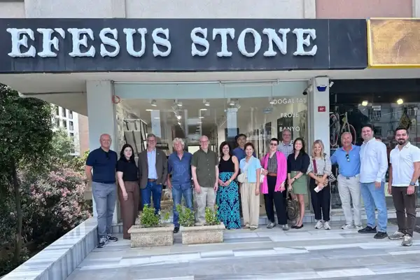 ABD’li mimarların Türkiye çıkarması: Tarih ve doğal taş Efesus Stone’da buluştu
