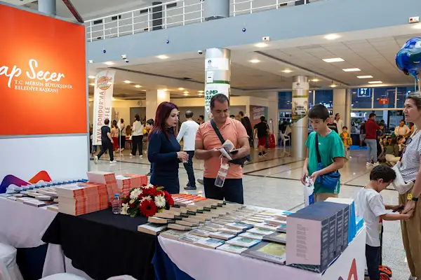 10. CNR Mersin Kitap Fuarı “Oku” mottosuyla düzenlendi