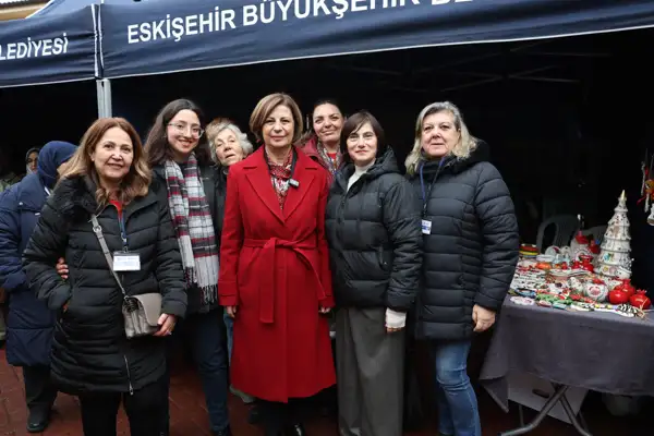 ESMEK tarafından yeni yıl hediyelik eşya pazarı açıldı