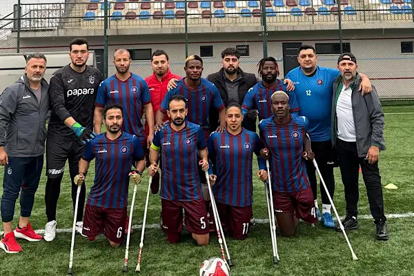 Trabzon Büyükşehir Belediyesi Ampute Futbol Takımı puanını 10’a yükseltti