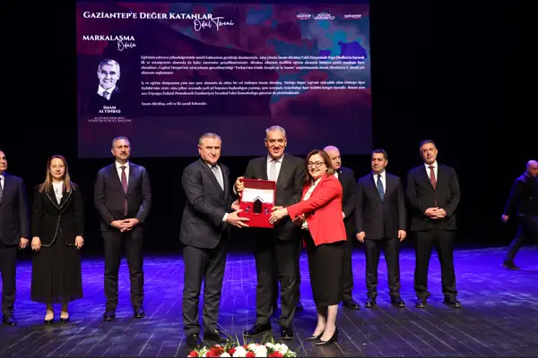 Gaziantep'e Değer Katanlar Ödül Töreni gerçekleşti