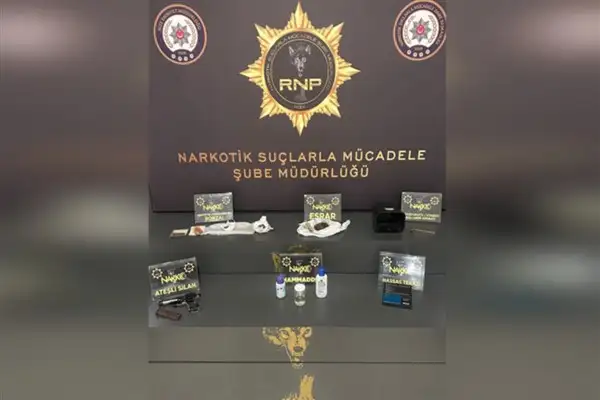 Rize’de uyuşturucu operasyonu 