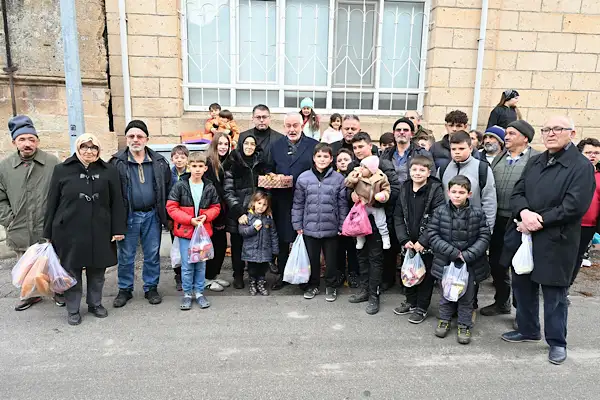 Başkan Başdeğirmen , Regaip Kandili kapsamında çocuklarla bir araya geldi