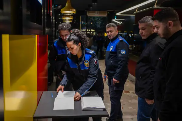 Bornova Belediyesi'nden yılbaşı öncesi denetim