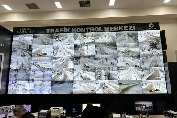 Gaziantep’te karla mücadele yapay zeka destekli yürütülüyor