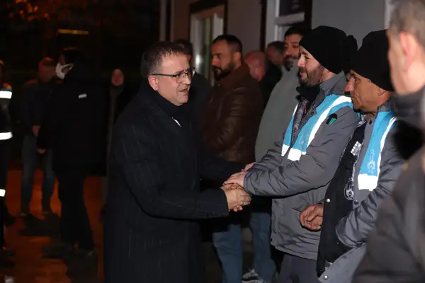 Başkan Gökçe, belediye çalışanlarıyla buluştu