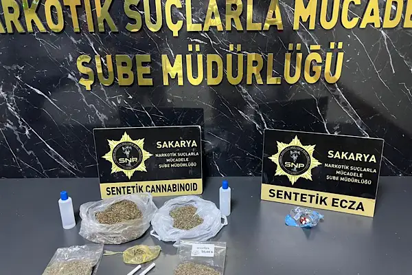 Sakarya’da narkotik operasyonu