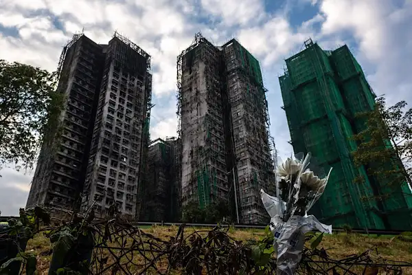 Hong Kong’da yangın mağdurlarına destek sürüyor