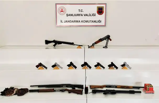 Şanlıurfa'da suç örgütüne yönelik operasyon