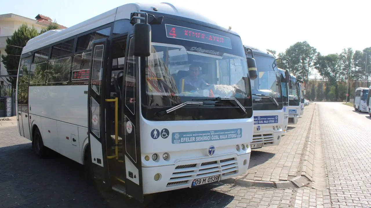Aydın’da toplu taşıma ücretlerinde zamlı tarifeye geçildi