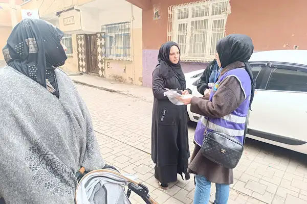 Diyarbakır'da kadınlara yönelik bilgilendirme çalışması yapıldı