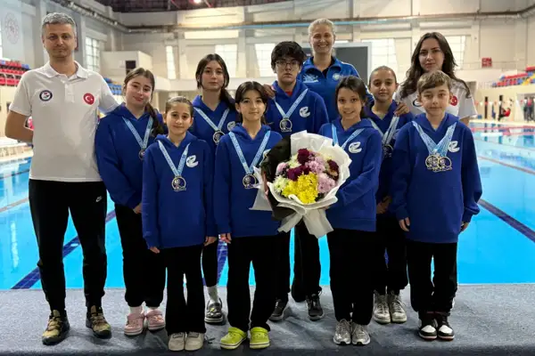 Eskişehirli sporculardan Artistik Yüzme Türkiye Şampiyonası’nda madalya