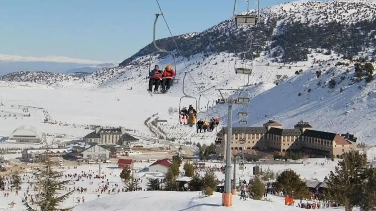 Davraz’a ilk kar düştü, sezon umudu yeşerdi