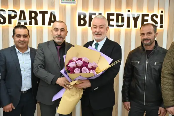 Aydemir ve ekibi, Başkan Başdeğirmen'i ziyaret etti