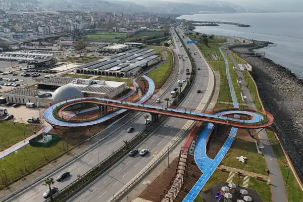 Trabzon'da Ekolojik Köprü tamamlandı