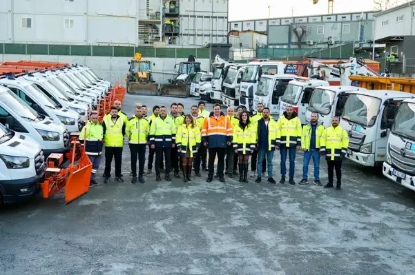 Beşiktaş'ta olumsuz hava koşullarına karşı hazırlıklar tamamlandı
