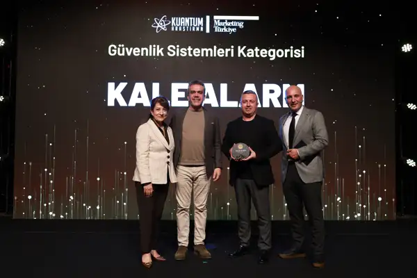 Kale Alarm, 2025 B2B Excellence Awards’ta güvenlik kategorisinde ödüle layık görüldü