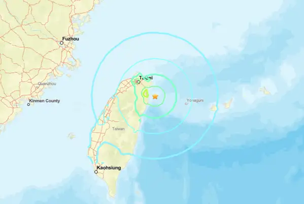 Tayvan'da deprem