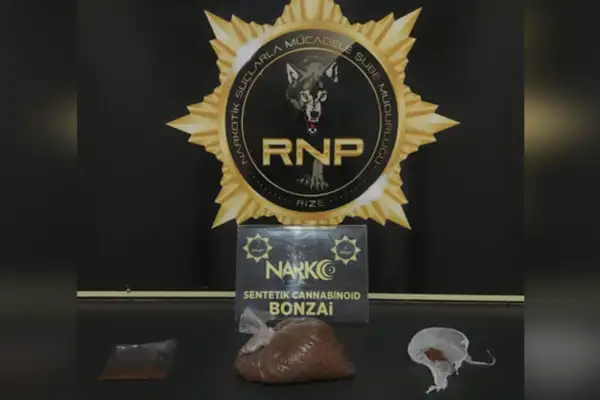 Rize’de uyuşturucu operasyonu