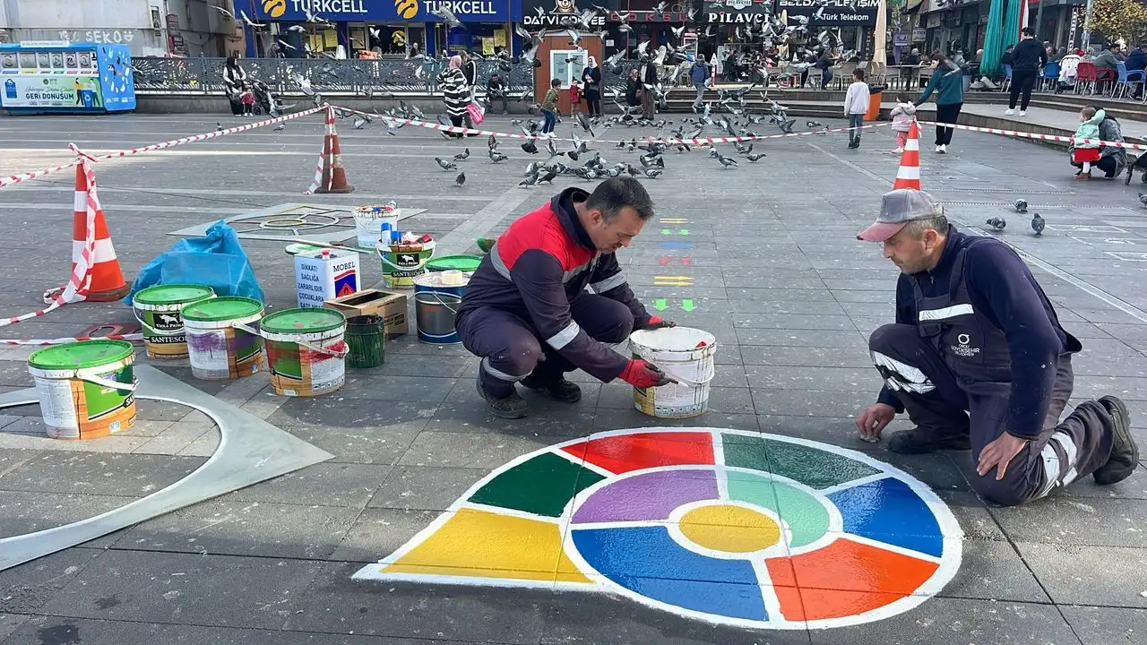 Ordu'nun sokakları oyun alanına dönüşüyor