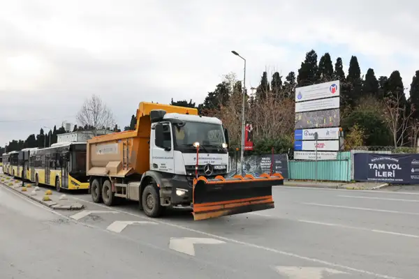 Küçükçekmece'de kış hazırlıkları tamamlandı