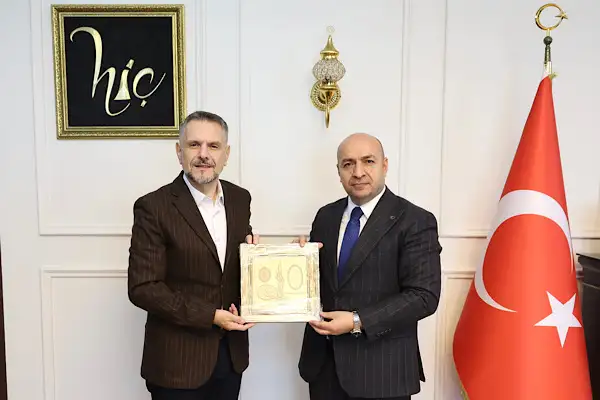 Başkan Vekili Akın, Kaymakam Çiftçi’yi ziyaret etti