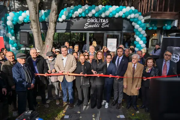 Beşiktaş'ta Dikilitaş Emekli Evi açıldı