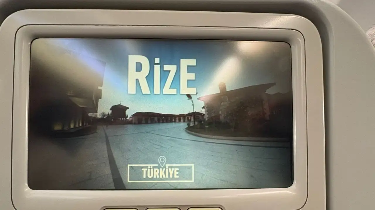 THY Uçuşlarında Rize tanıtımı