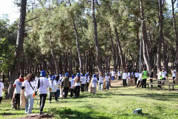 Orman ekosisteminde atıkların tehlikesi uygulamalı gösterildi