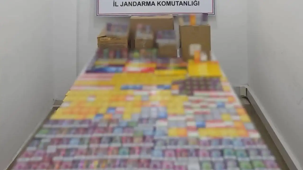 Kepez’de kaçak sigara operasyonu