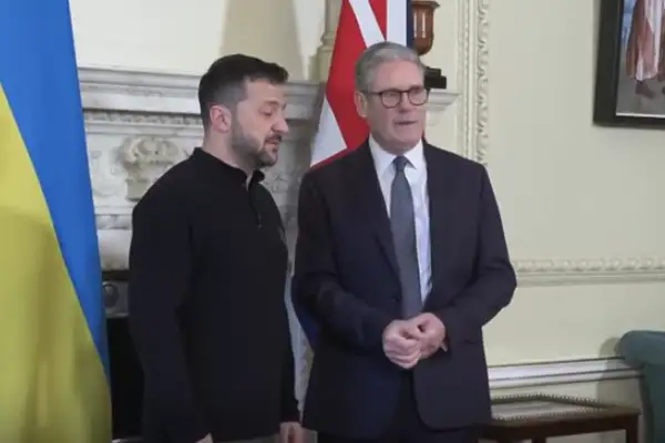  Zelenski, üst düzey Ukrayna görüşmeleri için bugün Downing Street'te olacak