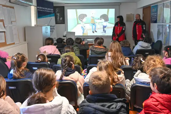 Beşiktaş Belediyesi, çocuklara afet bilinci eğitimi verdi