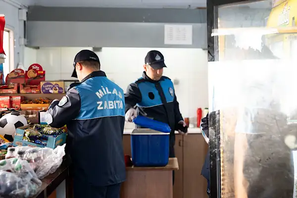 Milas'da okul kantinlerinde denetim