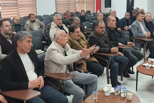 Batman’da muhtarlara bilgilendirme toplantısı düzenlendi