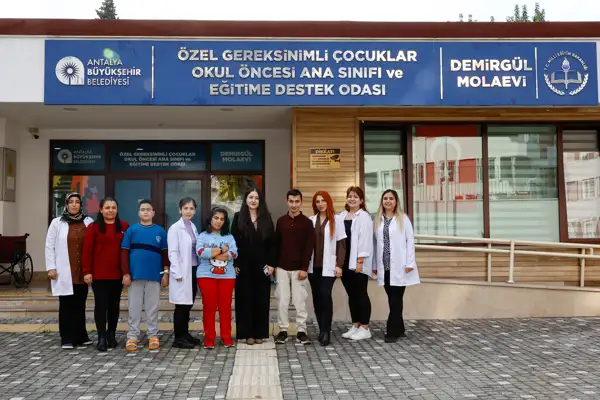 Antalya Büyükşehir Belediyesi'nden özel bireylere destek