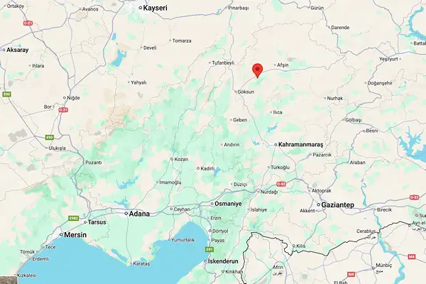 Kahramanmaraş’ta 4.1 büyüklüğünde deprem